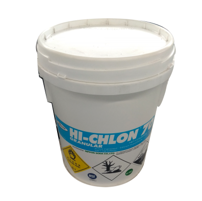Calcium Hypocholorite Ca(OCl)2 70%, Nhật Bản, 45kg/thùng