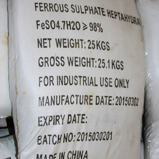 Ferous Sulphate Heptahydrate,FeSO4.7H2O 98%, Trung Quốc, 25kg/bao