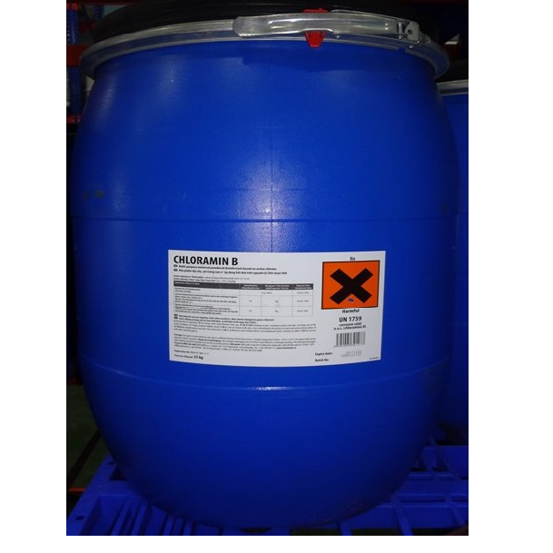Chloramin B Tiệp,C6H5ClNaO2S                Tiệp Khắc, 25kg/thùng